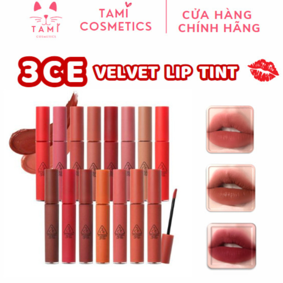Son 3CE Velvet Lip Tint