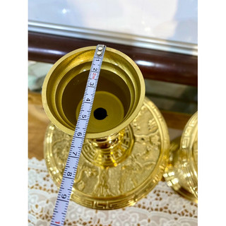 CẶP CHÂN NẾN ĐỒNG CAO 32cm