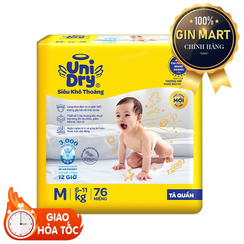 TÃ QUẦN UNIDRY M68+4/ L68+4/ XL68+4/ XXL68+4