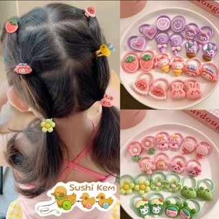(FreeShip) Chun buộc tóc bé gái 10 chiếc