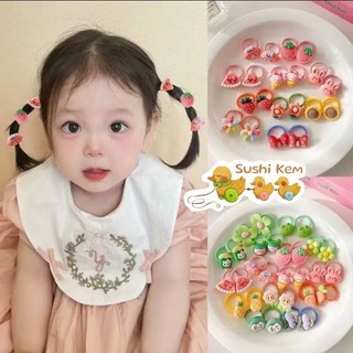 (FreeShip) Chun buộc tóc bé gái 10 chiếc