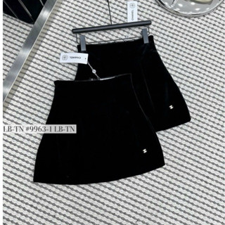  Chân váy ngắn dáng A chất nhung mềm sang chảnh có quần trong CV3560 - NhiNhi Shop 