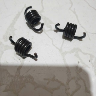 (Bộ 6 cái) Lò xo bố côn máy cắt cỏ 2 thì 411 . Loại (3 lá) - ( 2 lá)