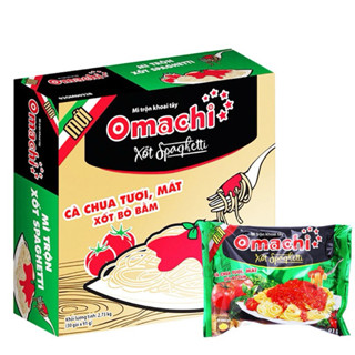 Mì Trộn Omachi Xốt Spaghetti Gói -Thùng 30 Gói x 90g