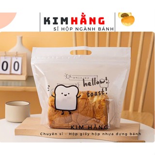 50 túi zip hoạt hình đựng bánh mì sandwich , túi zip đựng bánh mì hoa cúc , túi zip hoạt hình đựng bánh ngọt các loại,..