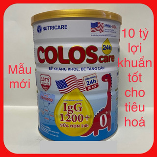 Sữa ColosCare 0+ ( mẫu mới ) lon 800g date: mới