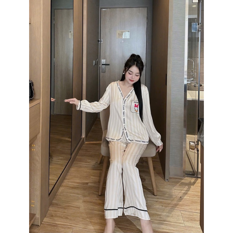 đồ bộ pijama nữ lụa Sam luxury