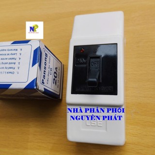 [GIÁ HỦY DIỆT] Cầu Dao An Toàn PANSONG (Aptomat 10A,15A,20A,30A,40A Có Hộp Nhựa)