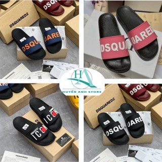 Dép DSQ nhiều màu, Dép nam quai ngang mẫu mới nhất 2024 boy phố đi chơi