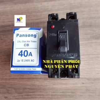 [PANSONG] Cầu Dao An Toàn (Aptomat 10A,15A,20A,30A,40A)