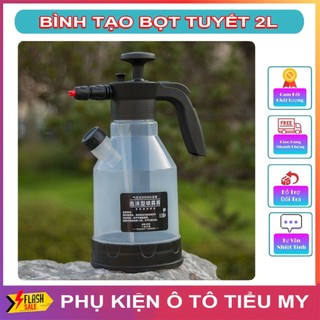 Bình Tạo Bọt Tuyết Cầm Tay Tiện Dụng 3 Chế Độ Phun Rửa Xe Hơi Chuyên Dụng Loại 2 Lít