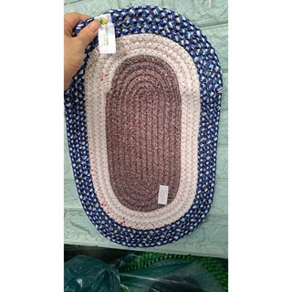 Thảm lau chân hình oval