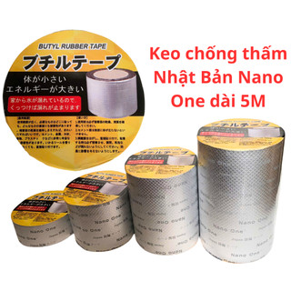  SKU364 - Băng keo chống thấm Nano One NHẬT BẢN - Băng Dính Chống Thấm Nước Chống Dột Mái Tôn 