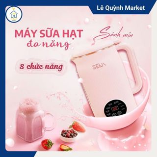Máy Làm Sữa Hạt  SEKA SK320 Pro  8 chức năng đa năng, Máy Xay Nấu Sữa Hạt Đậu Nành Điều Khiển Cảm Ứng