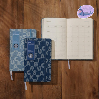   Limited  STARBUCKS TAIWAN COMBO SỔ TAY PLANNER 2025 KÈM TÚI TOTE DENIM 