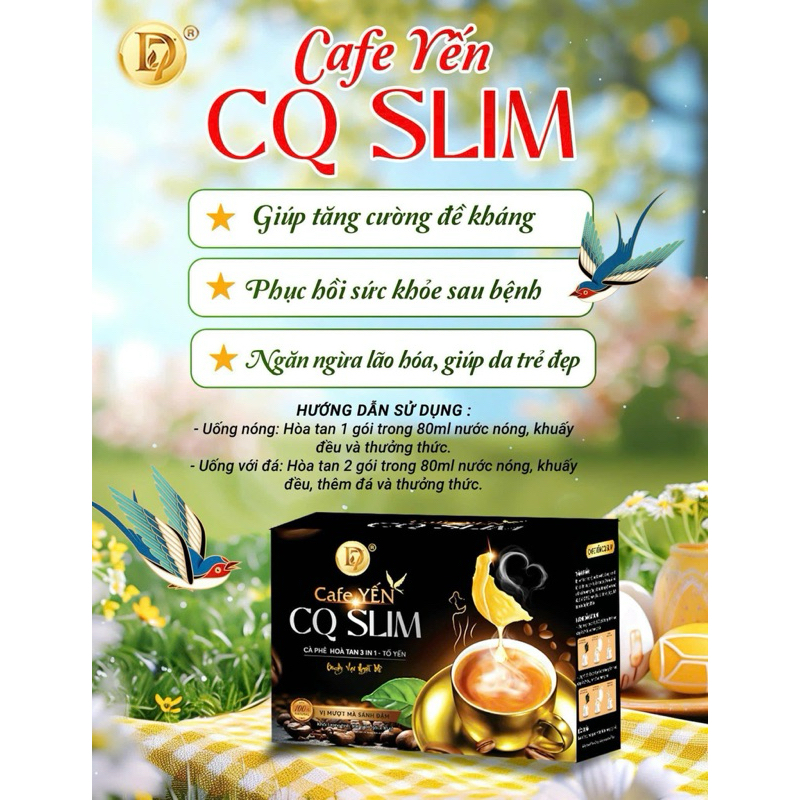 Cafe Giảm cân CQslim Detox3