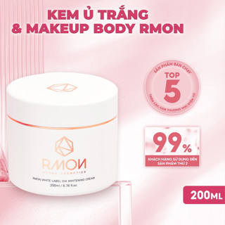 Kem Giúp Ủ Trắng và Make-Up Da Body RMON White Label Dia Whitening Cream 200ml