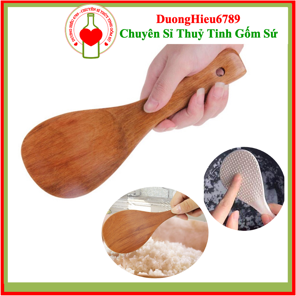 Muôi xới cơm nhám chống dính