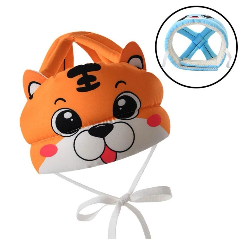Mũ bảo vệ đầu cho bé, mũ chống va đập trán và gáy bé khi ngã mạnh