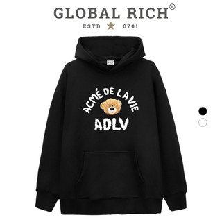 Áo Hoodie Global Rich Premium Nỉ Acme De La Vie Adlv Teddy Bear