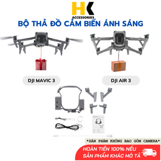  Bộ thả đồ Flycam DJI Mavic 3 Air 3 3S dùng cảm biến ánh sáng thả đồ trên cao 