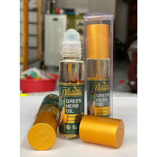 Dầu Lăn Nhân Sâm Thái Lan Green Herb 8ml