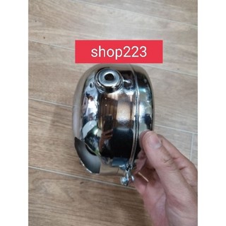 gáo đèn pha xe chaly bằng sắt mạ inox
