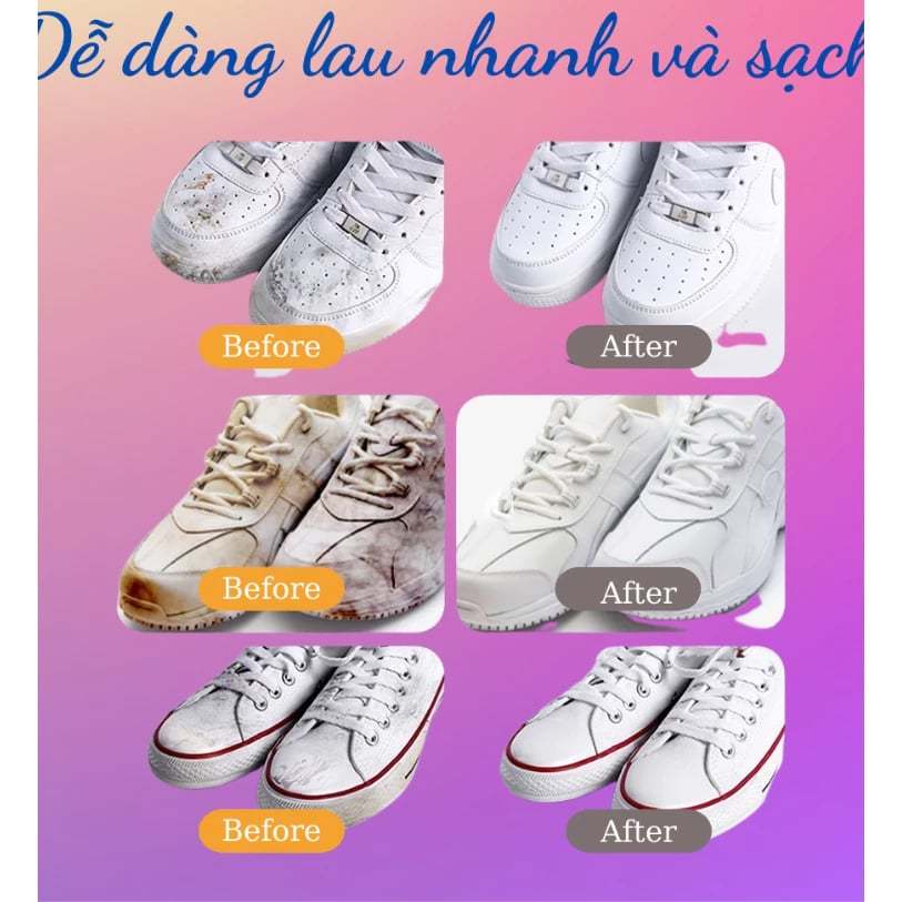 (HÀNG CHUẨN) SÁP VỆ SINH ĐA NĂNG giày dép, túi, cặp, xô pha, áo da làm trắng sạch đa năng