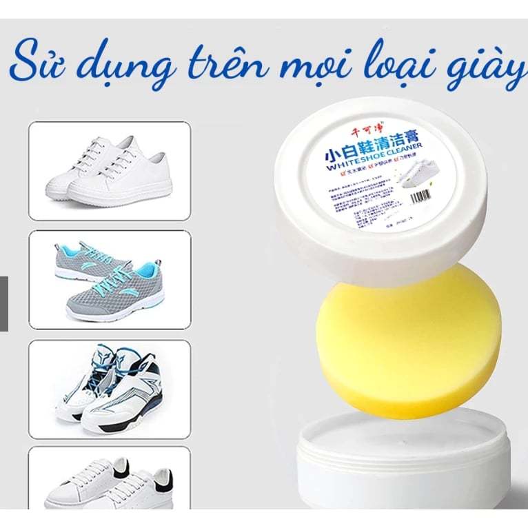 (HÀNG CHUẨN) SÁP VỆ SINH ĐA NĂNG giày dép, túi, cặp, xô pha, áo da làm trắng sạch đa năng