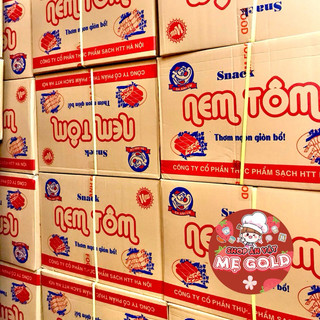 Combo gói snack nem tôm Ba Anh Em Food (gói 25g)
