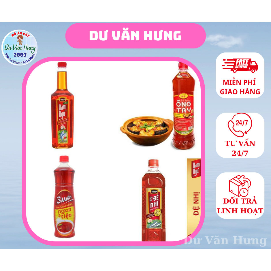 Nước mắm Nam Ngư Chai 750ml-900ml