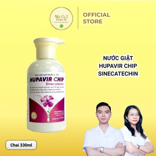 Nước Giặt Đồ Lót Và Quần Áo Hupavir Chip - Hạn Chế Nấm Khuẩn, Herpes, HPV, không làm khô da - Lọ 330 ml