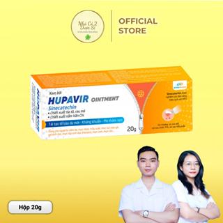 [Che tên] Hupavir Ointment 20 gam - Hỗ trợ giảm sùi cho nam và nữ, bôi được ở miệng lưỡi và vết thương hở