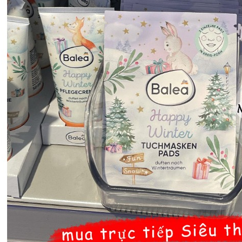 Mặt nạ dưỡng da cho trẻ em thuần chay Balea Nội địa Đức