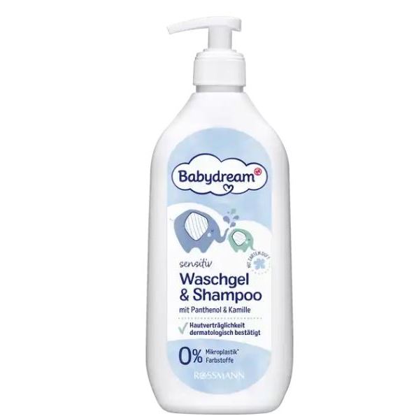 Sữa tắm gội Babydream 2in1 CHUẨN Đức - Nguồn Hàng Đức