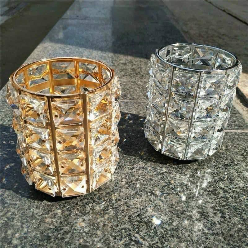 Cốc đựng cọ nail, decor mẫu móng nail đa dụng