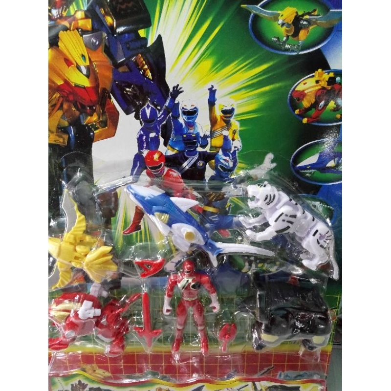 Vỉ siêu nhân gao loại nhỏ - trâu, cọp trắng,...