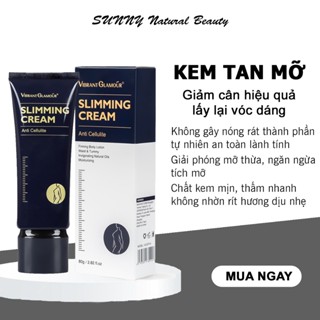 Kem Tan Mỡ Slimming Cream Kem Tan Mỡ Bụng Kem Giảm Béo Toàn Thân Nhanh Chóng Hiệu Quả 80g