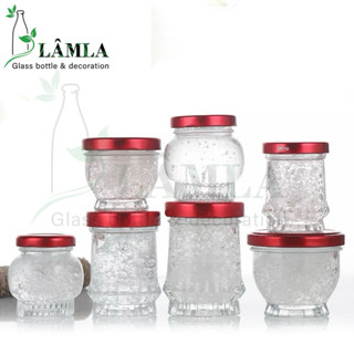 Hũ Thuỷ Tinh Đài Sen| Sen Cao | Sen Béo | Hũ Yến Nắp Thiếc 75ML 100ML 150ML | Chưng Yến , Sữa Chua