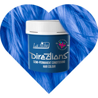 Thuốc nhuộm tóc La Riche Directions màu Lagoon Blue dạng Semi-pernament Đức - tẩy tóc syoss Đức