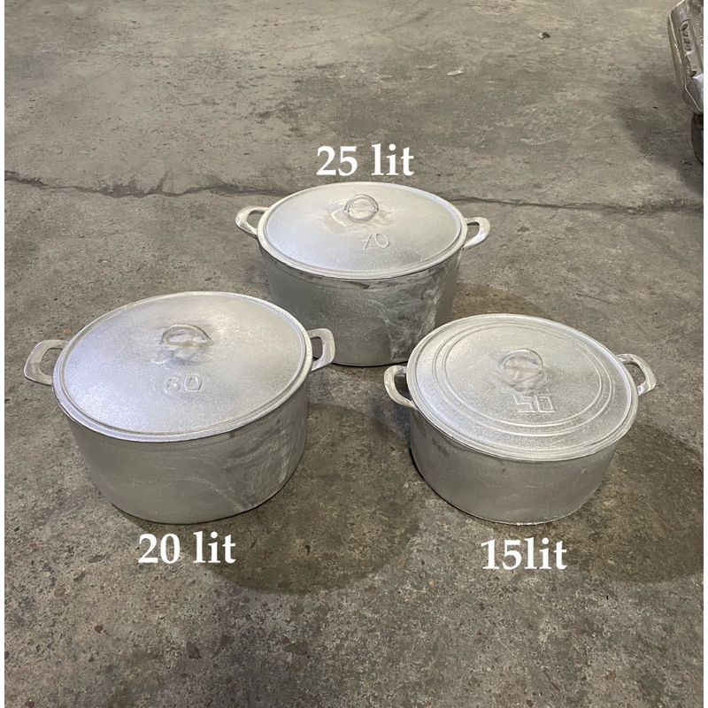 Nồi gang cỡ lớn số 50 (15 lit ),số 60(20 lit), số 70(25 lit )