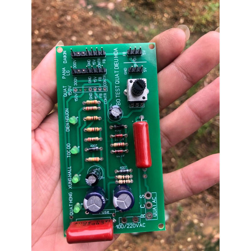 Bo test quạt điều hoà AC- DC 140v, 300v