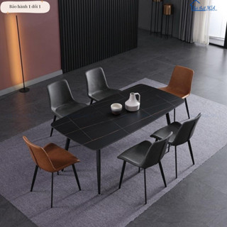 Bàn Ăn Phòng Bếp, Bàn Ăn Mặt Đá, Bàn Ăn Hiện Đại Đẹp Sang Trọng Hàng Nhập Khẩu - Nội Thất MI A