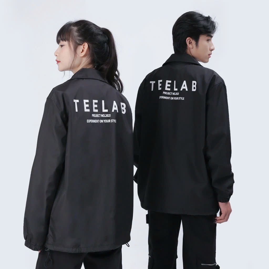 Áo Khoác Gió Nam Nữ Teelab , Áo khoác Gió Dù 2 lớp Jacket Nam Nữ Phối Đồ -Hàng QC Duy Bi