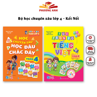 Sách - Bộ HỌC CHUYÊN SÂU dành cho học sinh lớp 4 - Toán và Tiếng Việt Chương trình KẾT NỐI TRI THỨC