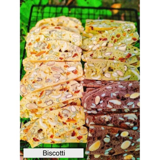 Bánh Biscotti ăn kiêng - Bánh Biscotti Nguyên Cám, Bánh ngũ cốc, Bánh hạt dinh dưỡng healthy