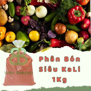 Phân Bón Siêu KaLi  Giúp Cứng Cây, Nuôi Hoa, Dưỡng Trái, Tăng Năng Suất Cây Trồng - Túi 1KG