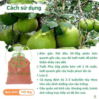 Phân Bón Siêu KaLi  Giúp Cứng Cây, Nuôi Hoa, Dưỡng Trái, Tăng Năng Suất Cây Trồng - Túi 1KG