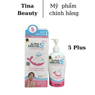 Alpha Arbutin 5 Plus VIT C Collagen Body Serum Sữa Dưỡng Thể 500ml