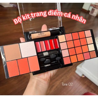 [ODBO] Set Trang Điểm Phấn Mắt - Phấn Má Hồng- Tạo Khối - Highlight ODBO BEAUTY IN ONE OD1006